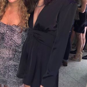 ASTR Black Romper
